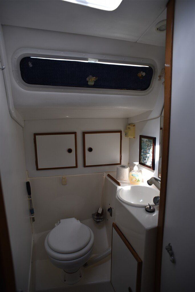 Warrior 40 aft head