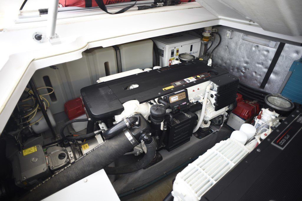 2011 Sessa 44 engine bay