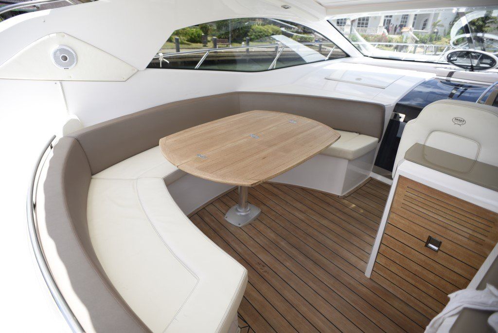 2011 Sessa Marine C44 cockpit table