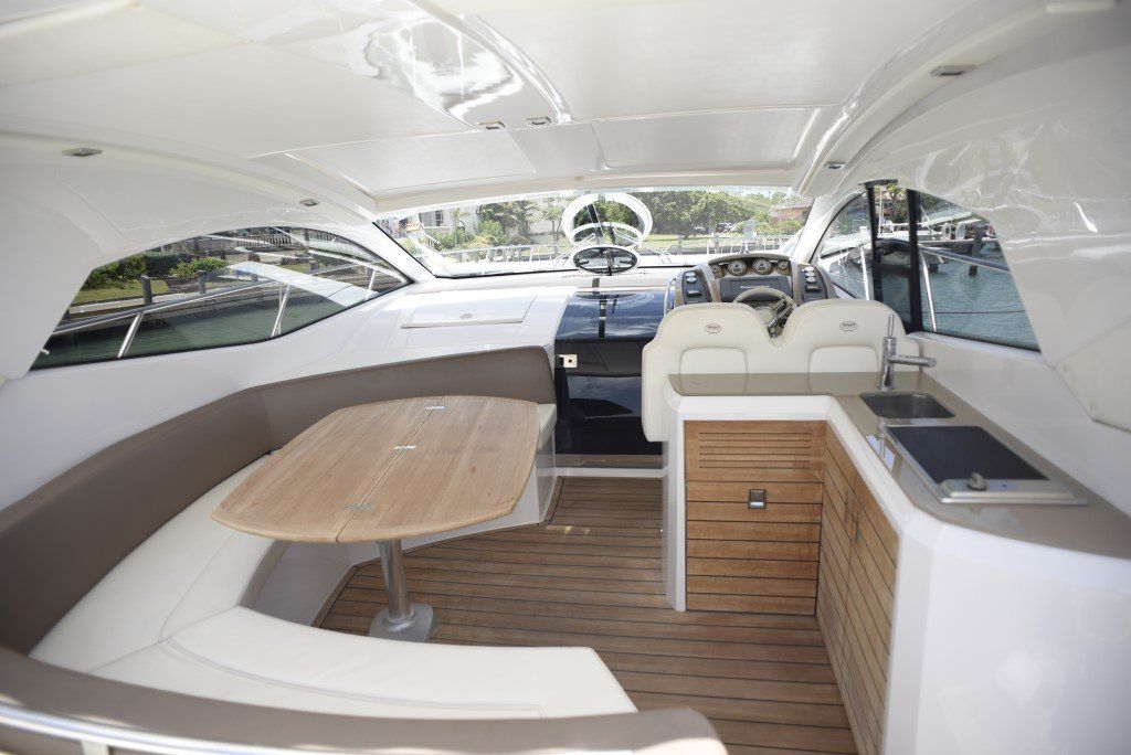 2011 Sessa Marine C44 cockpit