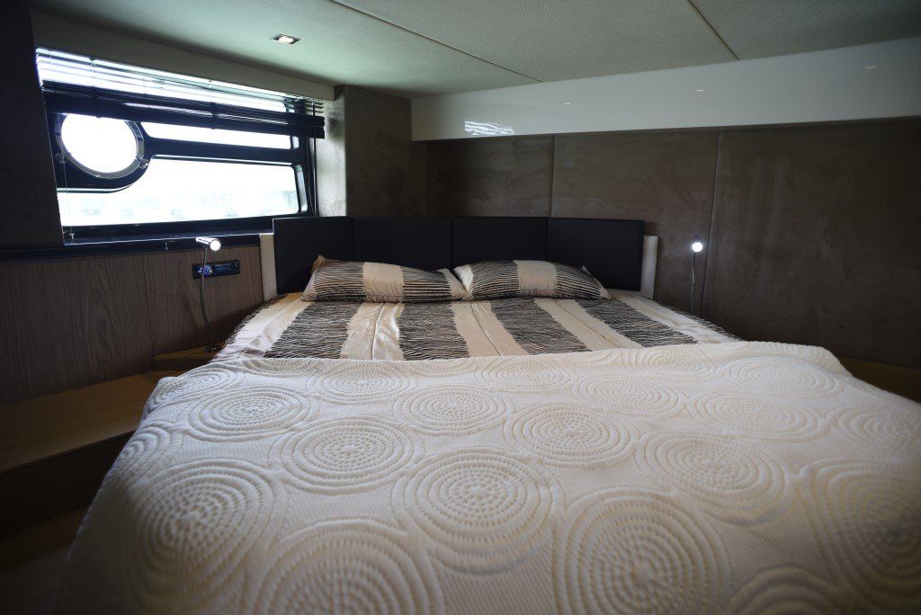2011 Sessa Marine C44 aft stateroom