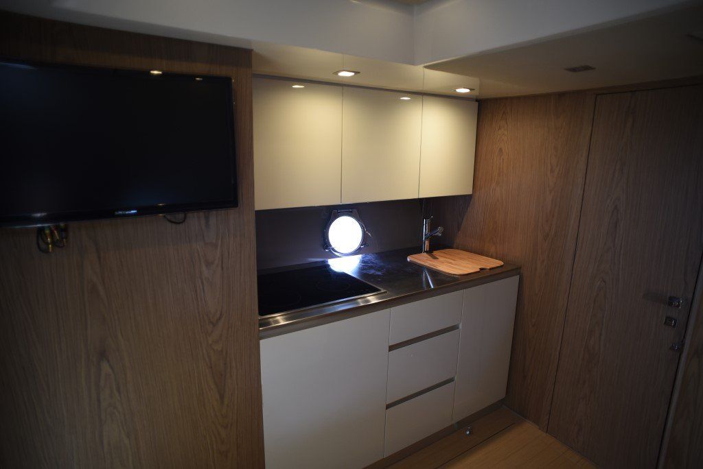 2011 Sessa Marine C44 galley