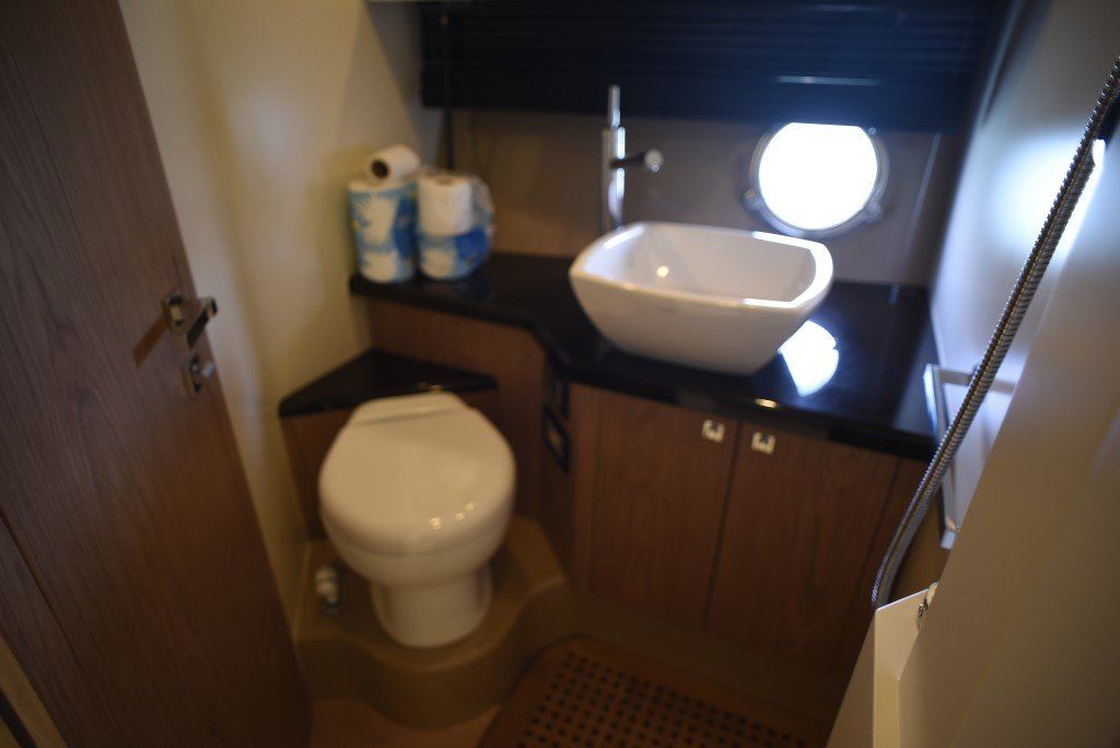 2011 Sessa Marine C44 marine toilet