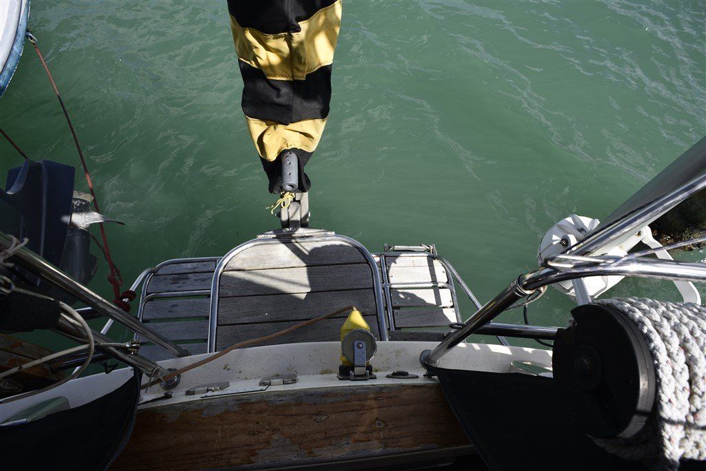 Warrior 40 stern platform