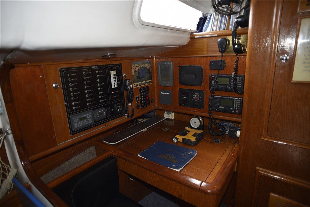 Warrior 40 navigation station