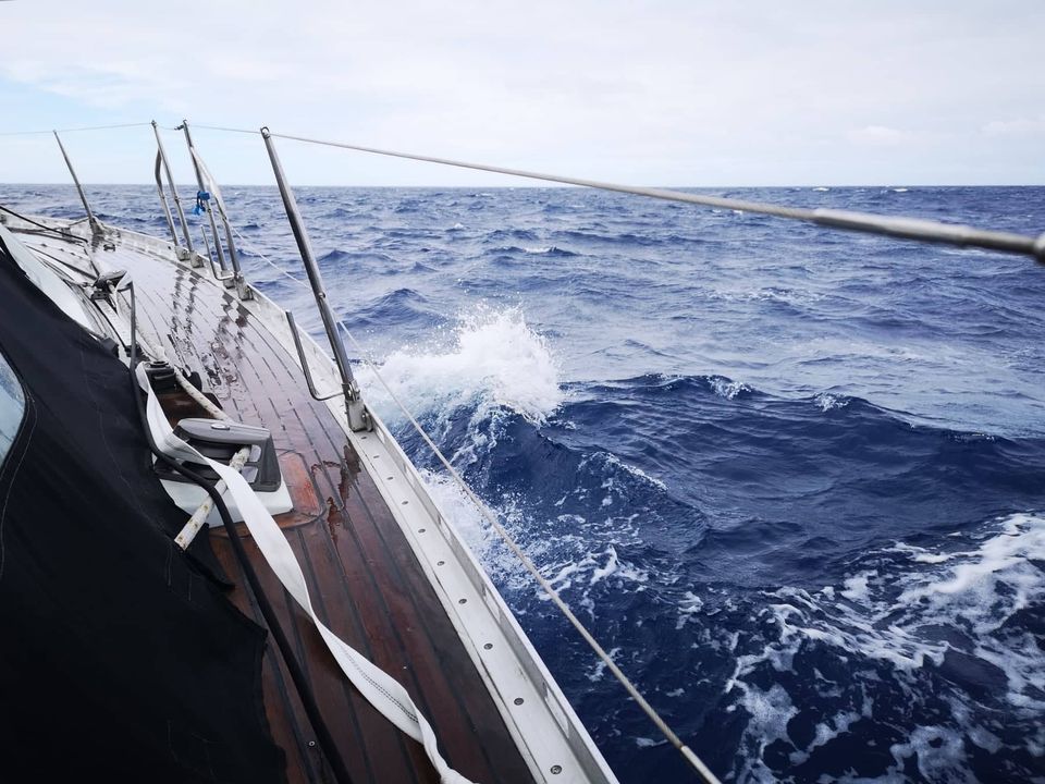 Feeling 486 Sailboat sailing