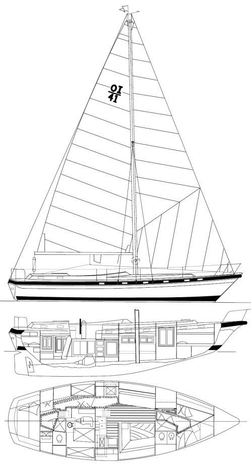 Morgan Out Island 41 layout