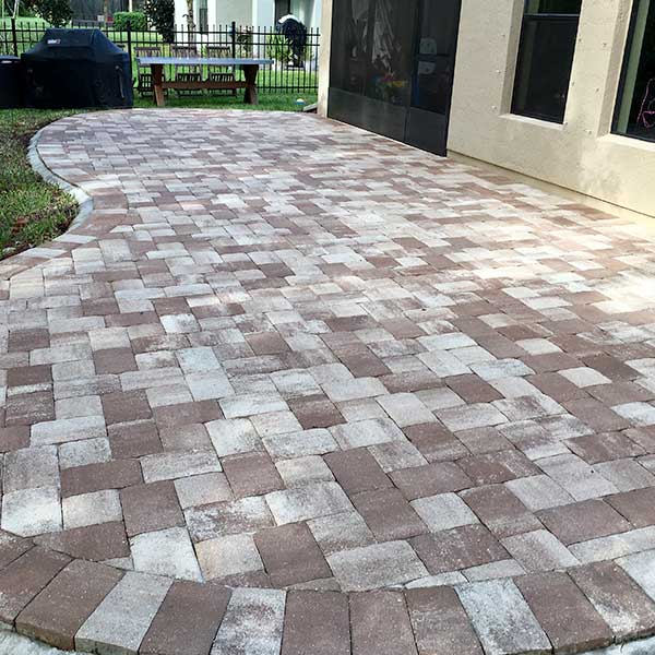 sealed paving stones