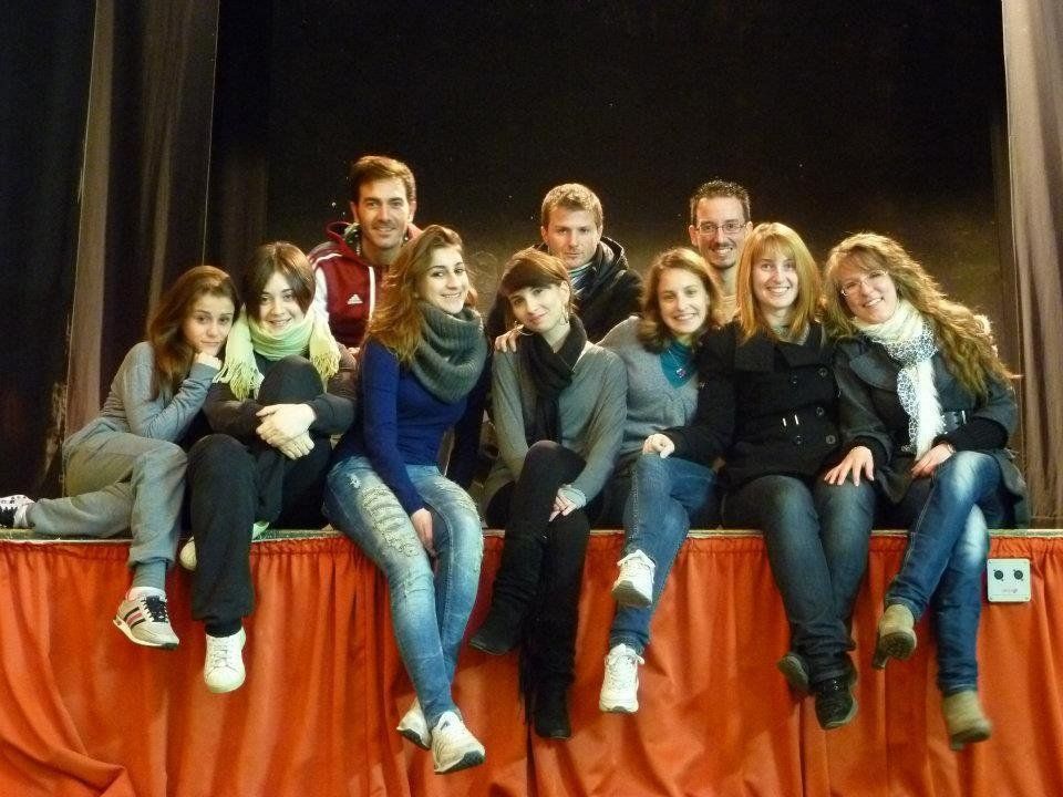 foto di gruppo di alcuni membri dell'accademia musicale