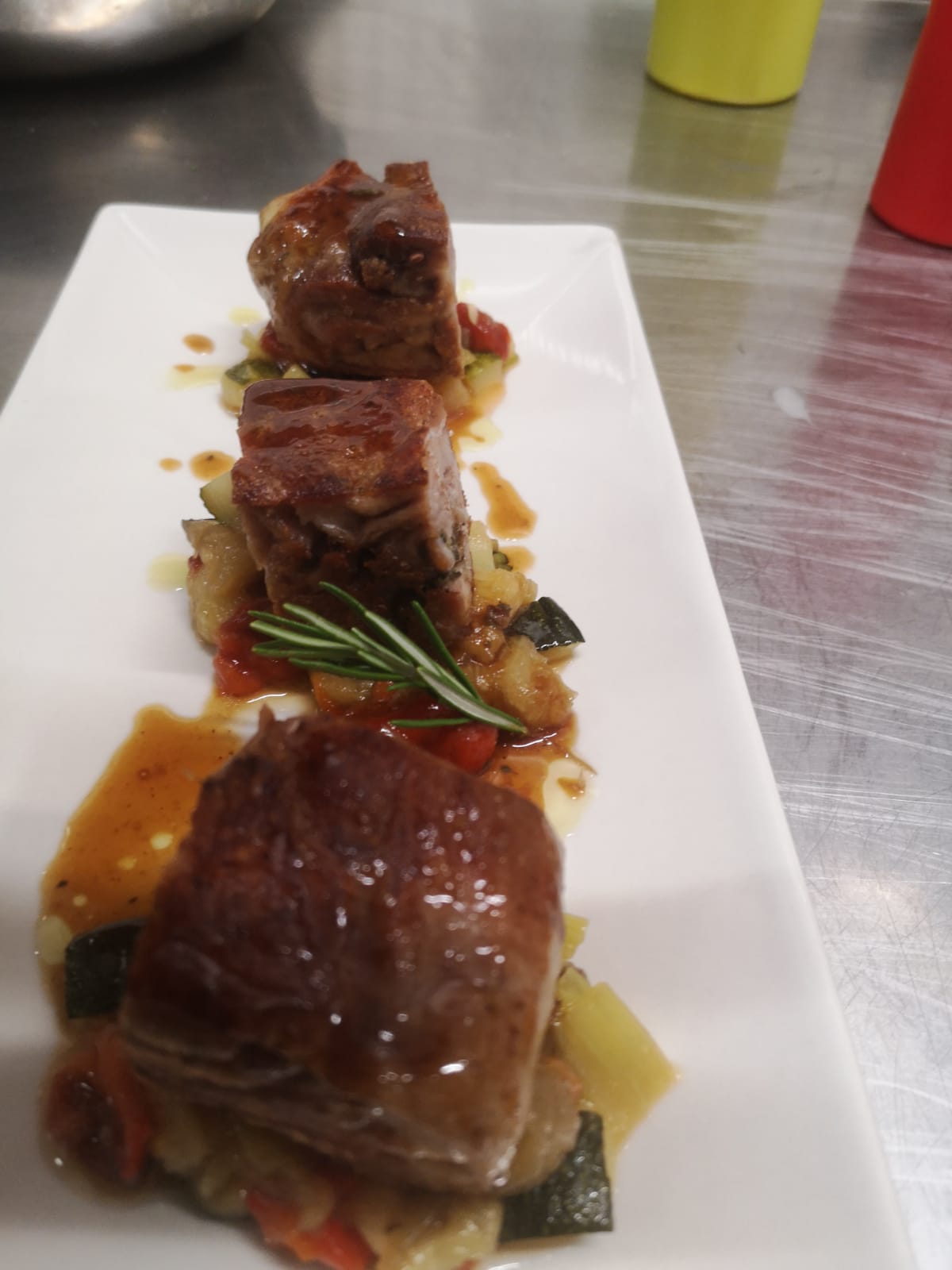 shredded pork with rosemary