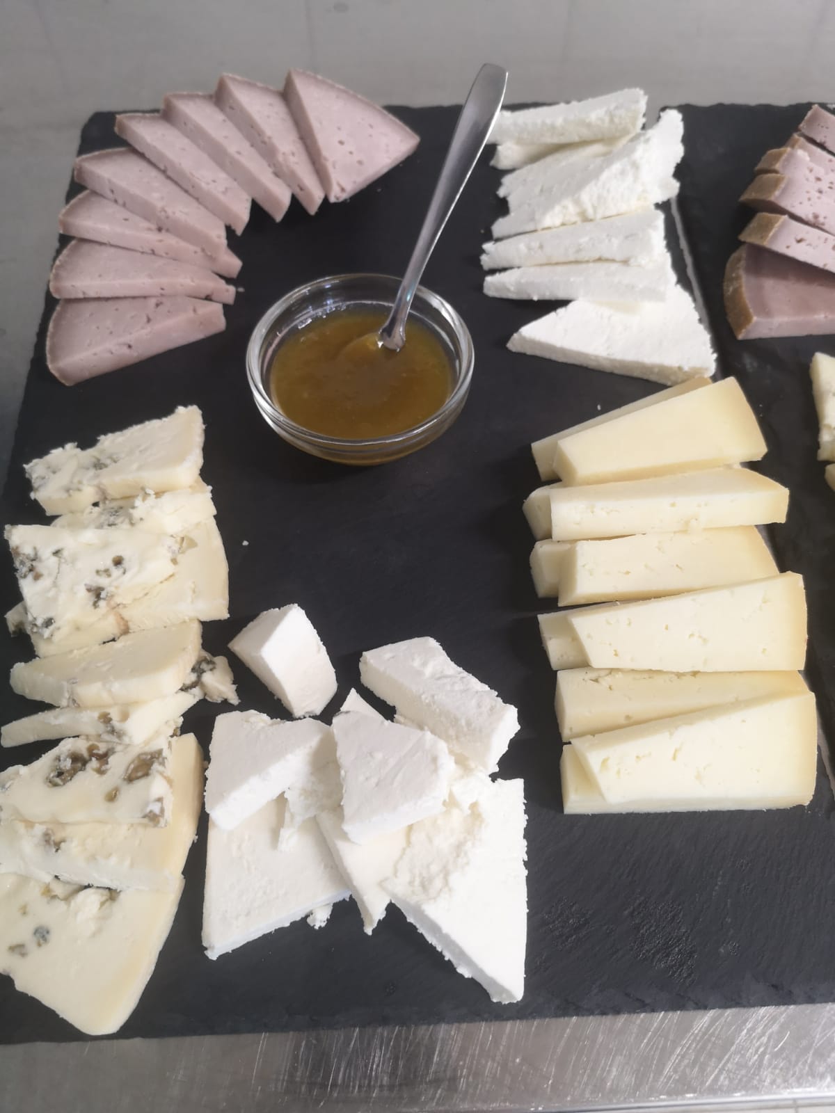 cheese and jam tray
