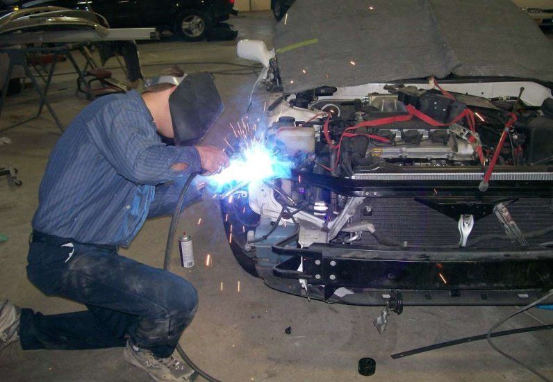 Collision Repairs — Mechanic Furnishing Auto Paint in Littleton, CO