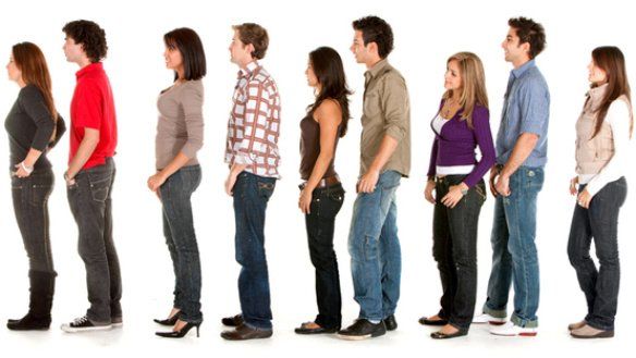 people standing