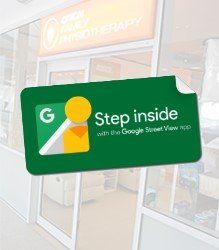 google step inside logo