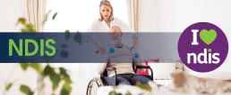 woman pushing a patient