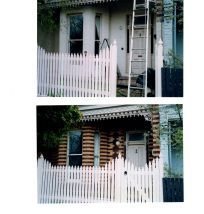 FACADE PAINT REMOVAL - BEFORE & AFTER