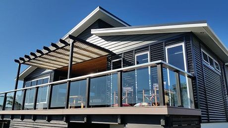 Exterior view of the newly constructed building