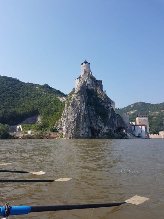 Roeien op de Donau