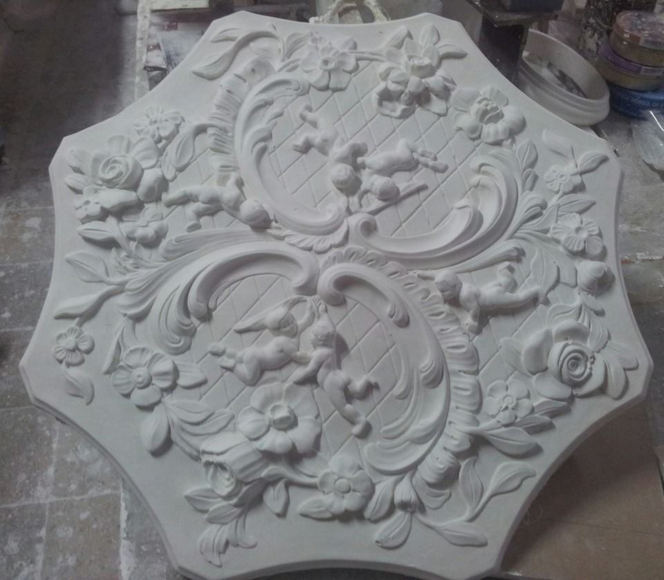 rosoni per interni in gesso