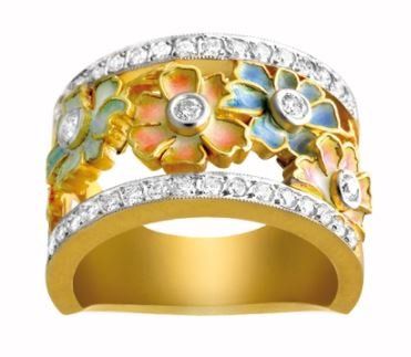 Masriera_Gold-Ring_Diamonds_MansoorFineJewelery_PaloAlto