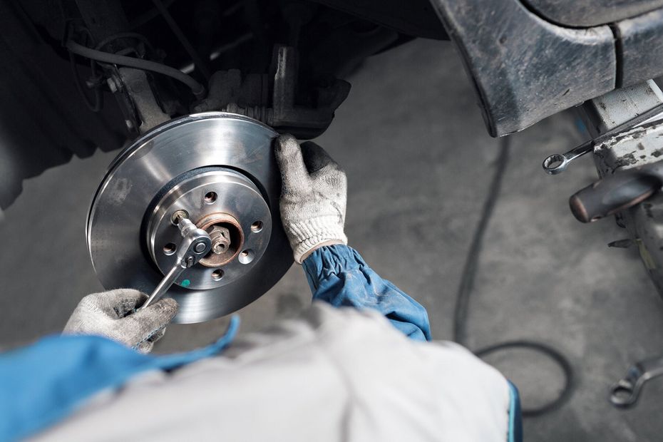 Repairing the Brake — Texarkana, TX — Neeley's Service Center Repairing the Brake — Texarkana, TX — Neeley's Service Center