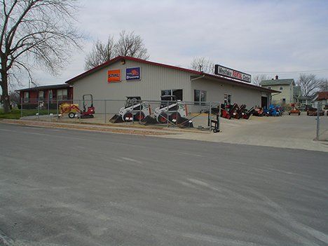 exterior view of Commercial building