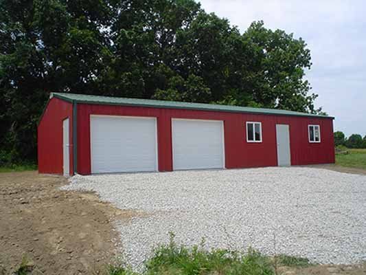 garage building exterior view