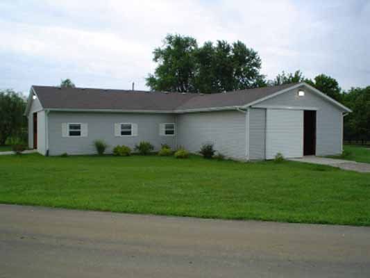 exterior of a equestrian building