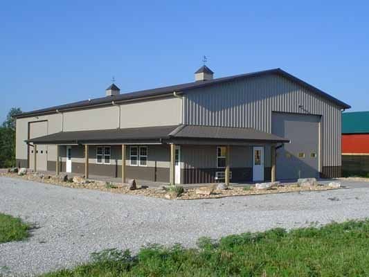 exterior view of suburban building