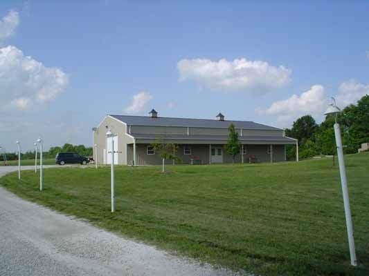 view of suburban building