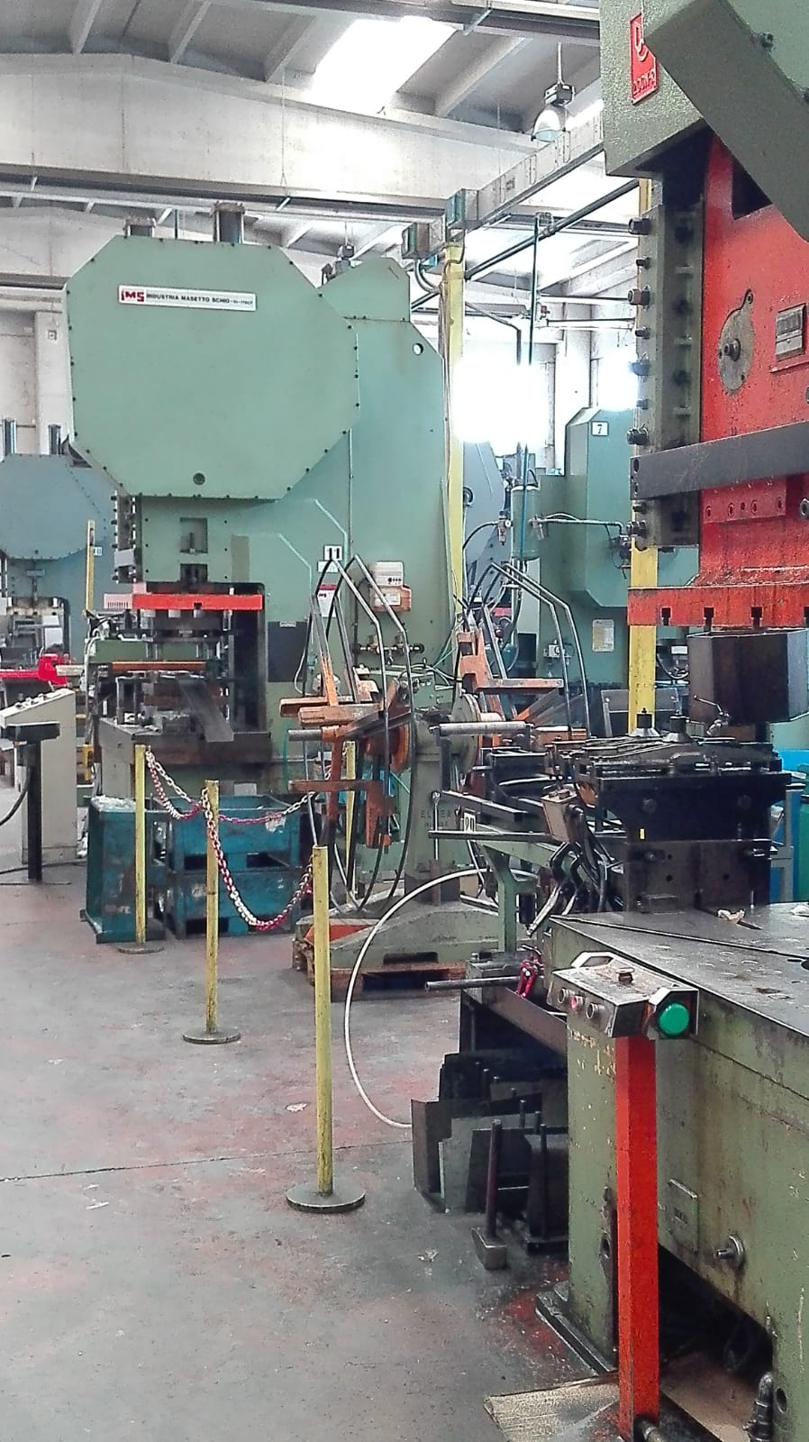 macchinari per lavorazione lamiere