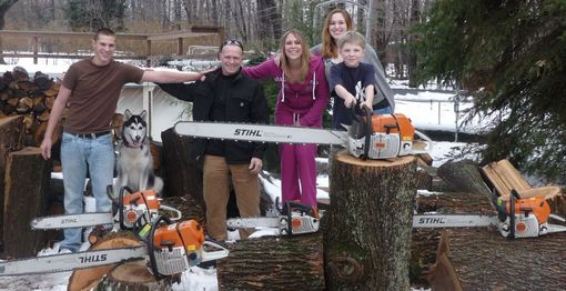 Man calling for tree work in Rochester, NY