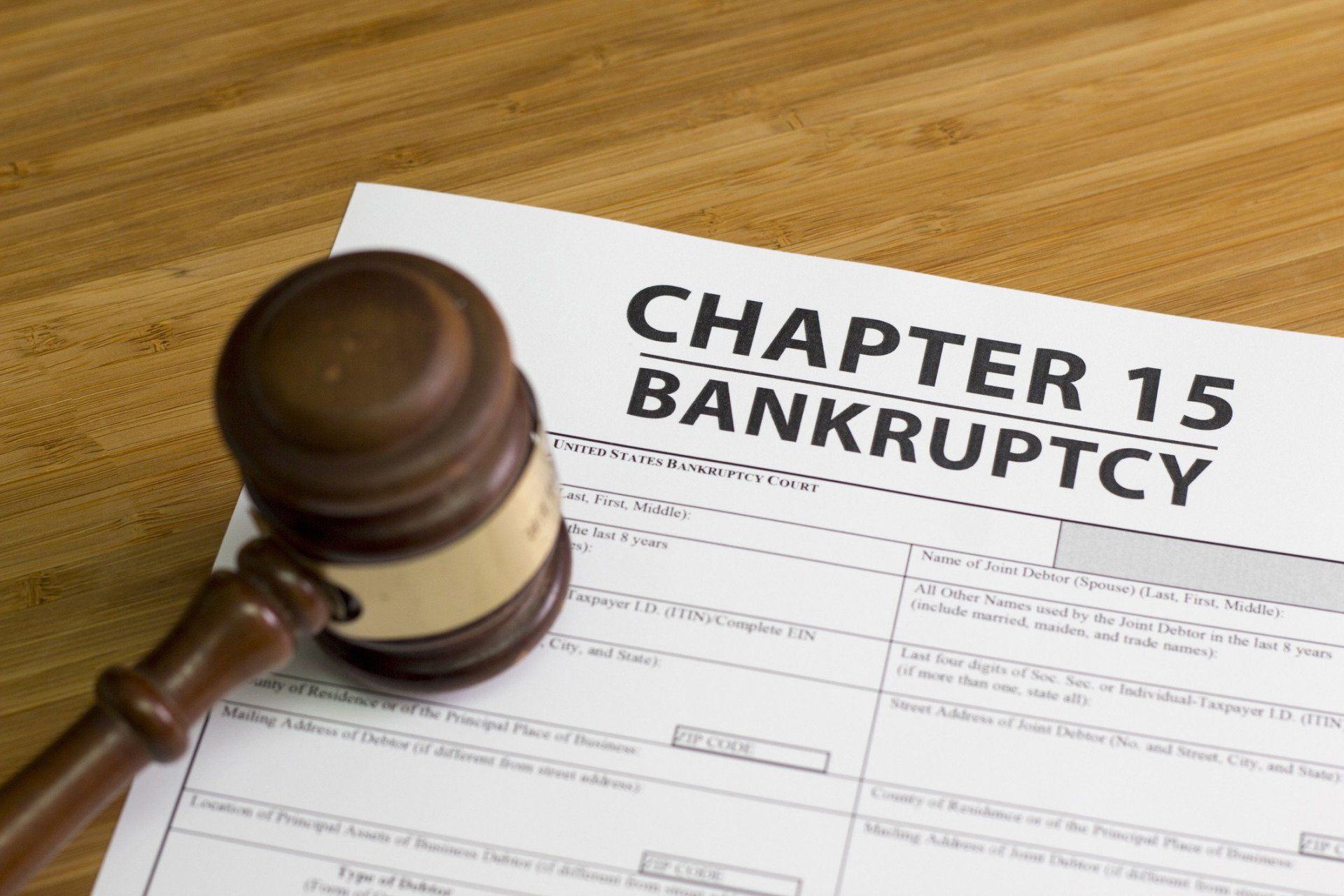 Chapter 15 Document — Martinez, GA — Ken Buffington Attorney at Law