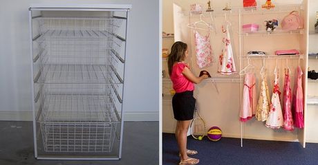 Mega air shelving selves interior image