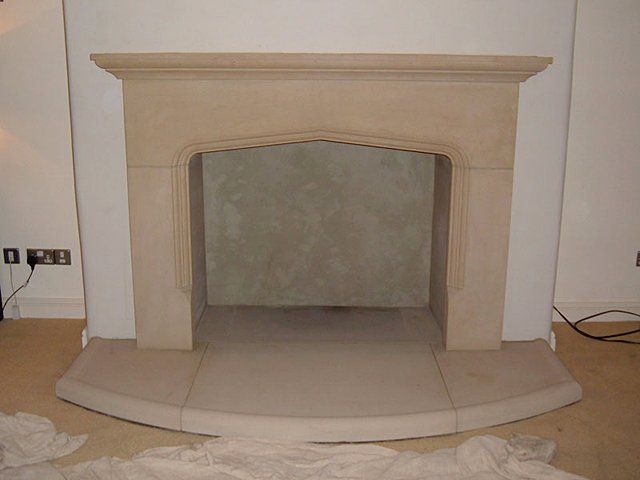 Stonemasonry work - Bearpark, County Durham - Durham Stonemasonry and Restorations - Fireplace 4