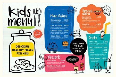 kids menus, oral health, kids dental