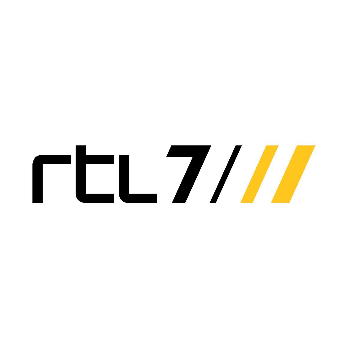 RTL 7-logo: zwarte tekst 