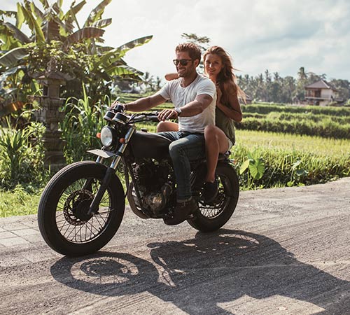 Couple Riding in a Motorcycle - Auto Insurance in Siley City, NC Couple Riding in a Motorcycle - Auto Insurance in Siley City, NC