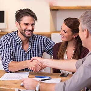 Client Give Handshake to the Agent - Home Insurance in Siler City, NC Client Give Handshake to the Agent - Home Insurance in Siler City, NC