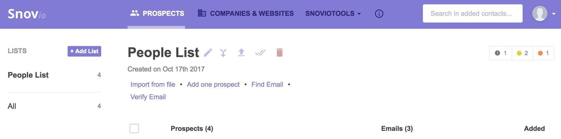 snovio