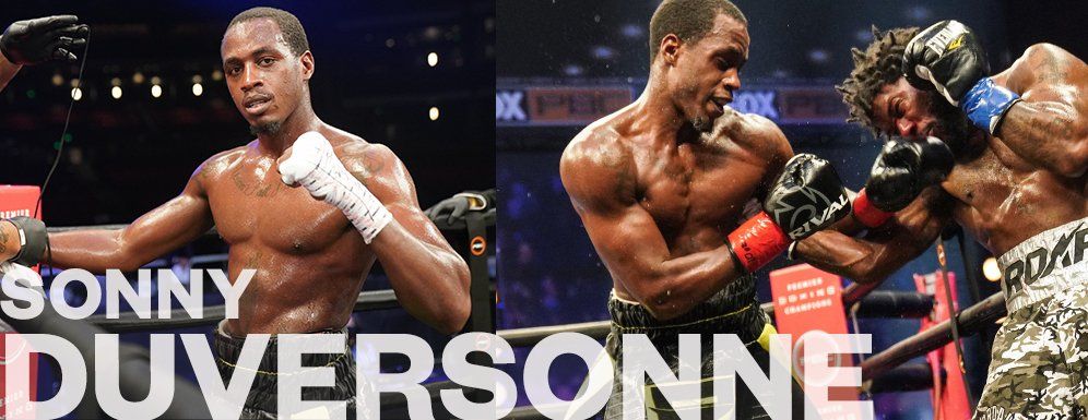 boxer sonny duversonne ring city usa boxing nbc sports nov 19th 2020 banner