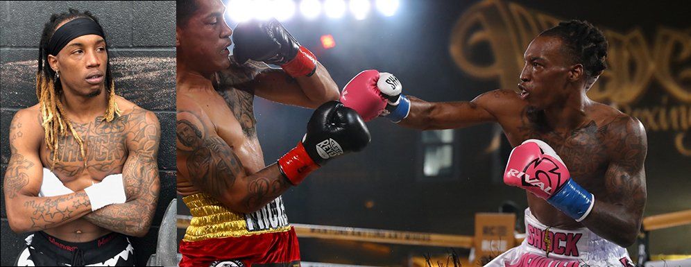 boxer O'SHAQUIE FOSTER ring city usa boxing nbc sports nov 19th 2020 banner