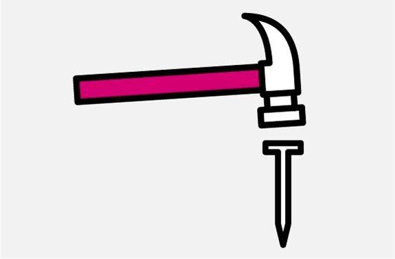 hammer and nail