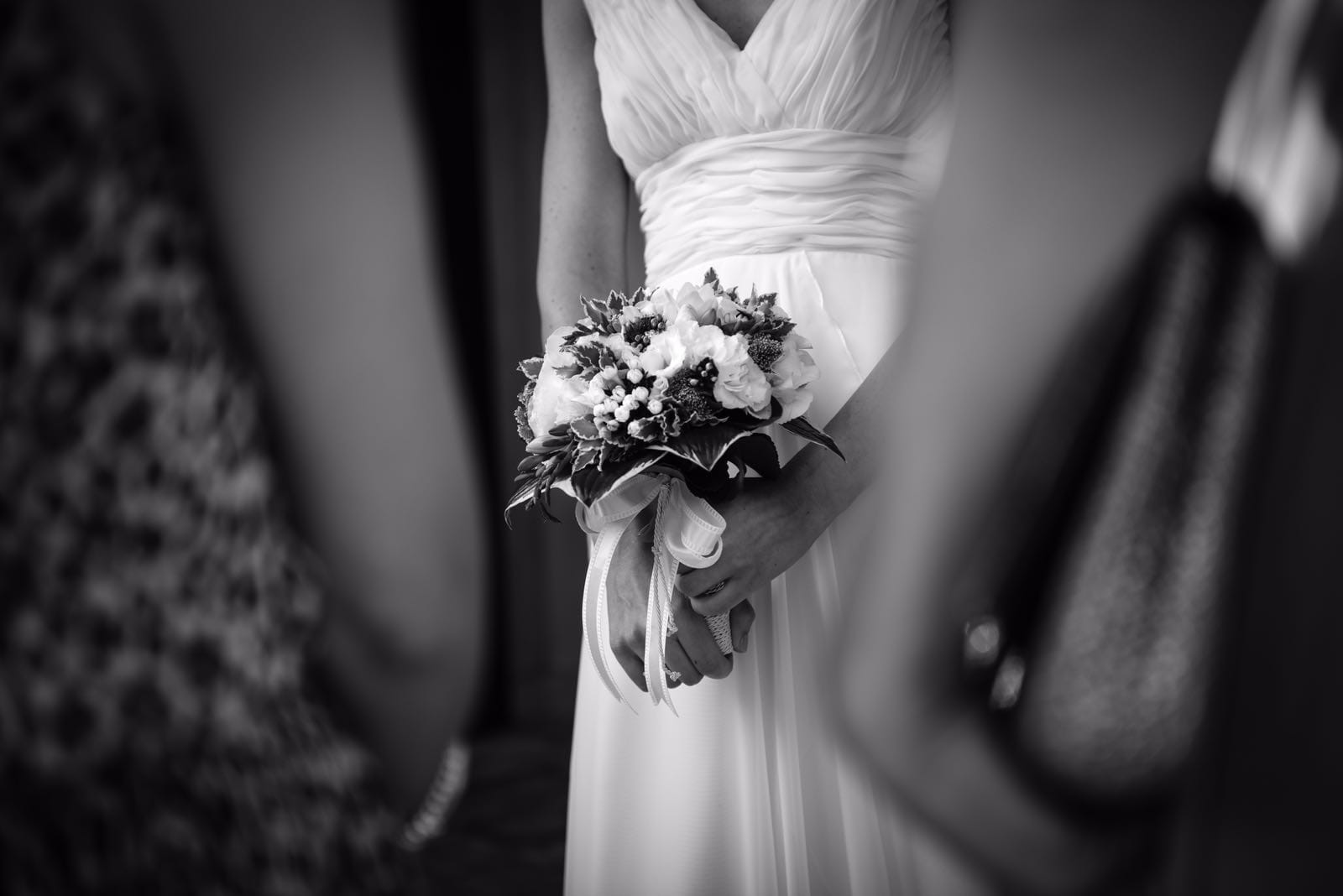 Bouquet da sposa da lancio
