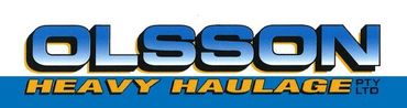 olsson heavy haulage pty ltd logo