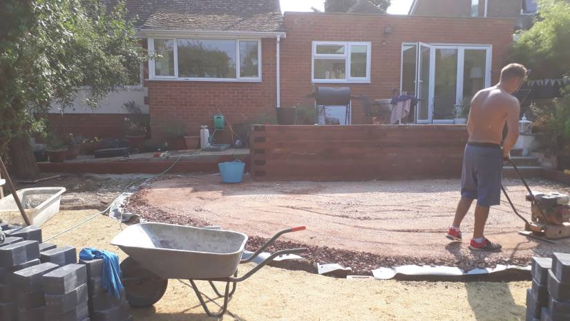 current project design & landscape