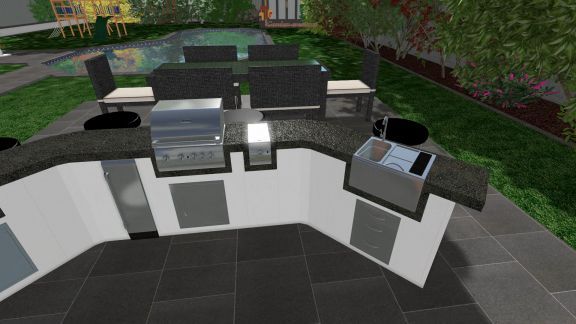 landscaped gardens