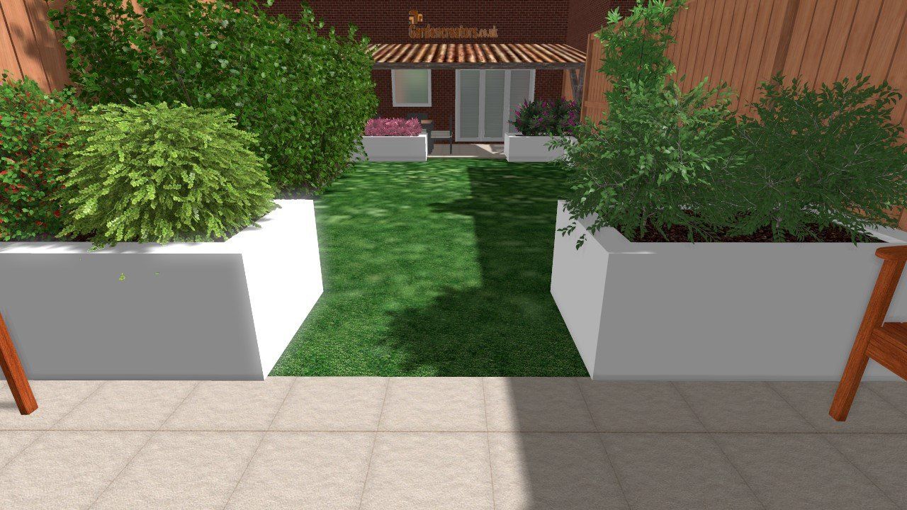 back garden plan