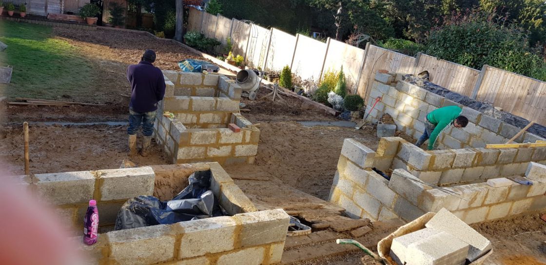 building London gardens