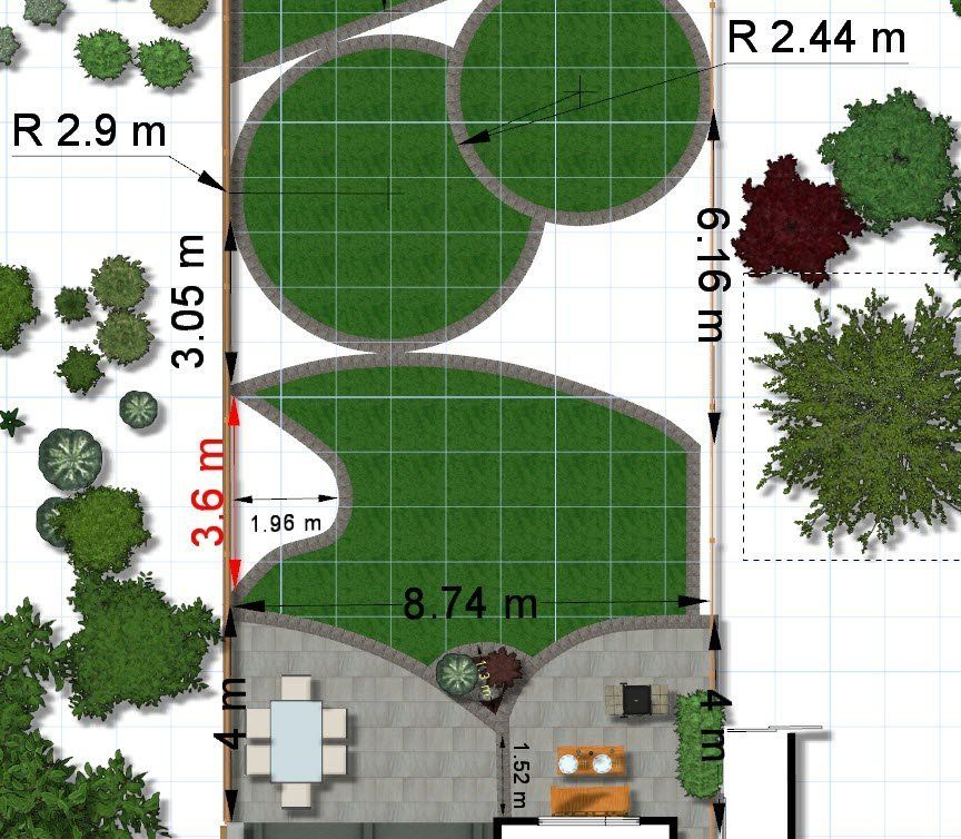 top view plan